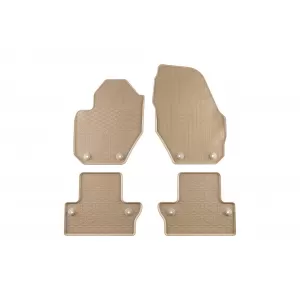 Mochete din cauciuc specifice, potrivite pentru Volvo S60, V60 2010-2018, set de 4 piese, culoare bej