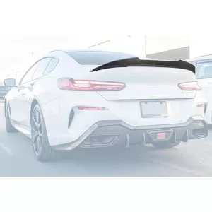 Spoiler pentru portbagaj tip M Performance Design Design potrivit pentru BMW Seria 8 G16 Gran Coupe, F93 Gran Coupe după 2019, neîntreținut-image-6228161