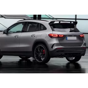 Uno spoiler da bagagliaio di tipo Design adatto per Mercedes GLA H247 dopo il 2020, non verniciato-image-6228169