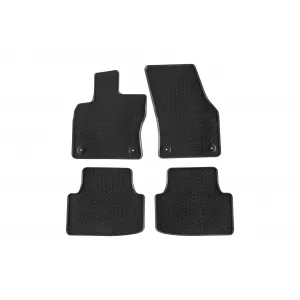 Mochete din cauciuc specifice, potrivite pentru VW Tiguan după 2016, set de 4 piese, culoare neagră