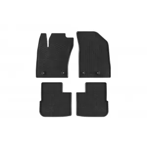 Specific rubber mats from Geyer & Hosaja suitable for Fiat Tipo hatchback, wagon after 2016, 4-piece set, black color