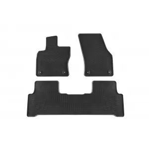 Mochete din cauciuc specifice, potrivite pentru VW Touran după 2015, set de 3 piese, culoare neagră