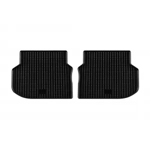 Mochete din cauciuc specifice, potrivite pentru BMW Seria 5 F10, F11 2010-2013, set de 4 piese, culoare neagră-image-6228461