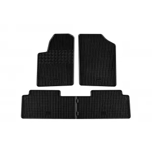 Mochete din cauciuc specifice, potrivite pentru Peugeot Partner, Citroen Berlingo 1999-2008, set de 4 piese, culoare neagră