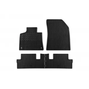 Mochete din cauciuc specifice, potrivite pentru Citroen C4 Picasso după 2013, 5 locuri, set de 4 piese, culoare neagră