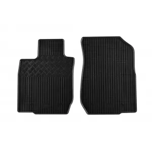 Specific rubber mats suitable for Dacia Logan MCV after 2007, 7 seats, 6 parts, black