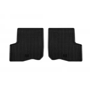 Specific rubber mats suitable for Dacia Logan MCV after 2007, 7 seats, 6 parts, black