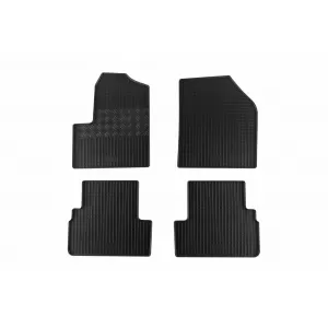 Mochete de cauciuc specifice potrivite pentru Ford Tourneo, Transit Connect după 2003, 5 locuri, set de 4 piese, culoare neagră