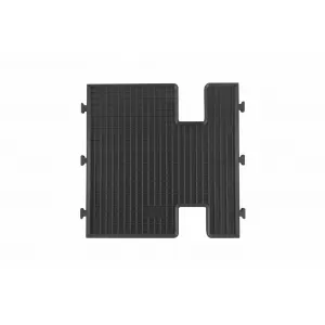 Mochete de cauciuc specifice potrivite pentru Ford Tourneo, Transit Custom după 2012, Transit Custom după 2018, rândul trei, set de 3 piese, culoare neagră-image-6228535