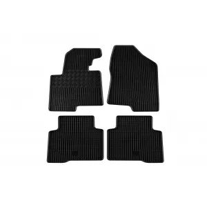 Mochete din cauciuc specifice, potrivite pentru Hyundai Santa Fe 2013-2018, set de 4 piese, culoare neagră-image-6228601