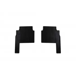 Specific rubber mats suitable for Kia Sorento after 2009, 7 seats, 6 parts, black