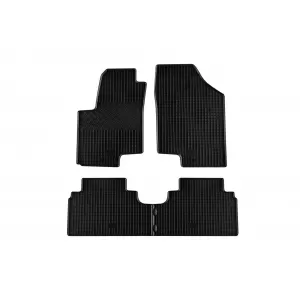 Mochete din cauciuc specifice, potrivite pentru Hyundai iX20 după 2010, Kia Venga după 2009, Kia Venga după 2015, set de 4 piese, culoare neagră-image-6228646