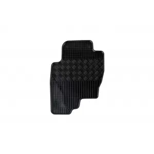Specific rubber mats suitable for Nissan Navara after 2005, Pathfinder after 2006, 4-piece set, black color-image-6228684