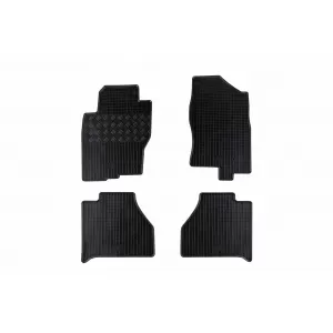 Mochete din cauciuc specifice, potrivite pentru Nissan Navara D/C după 2010, set de 4 piese, culoare neagră