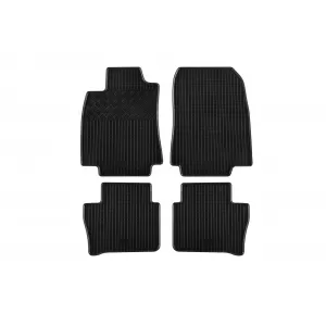 Mochete de cauciuc specifice, potrivite pentru Nissan Tiida hatchback, sedan după 2007, set de 4 piese, culoare neagră-image-6228712