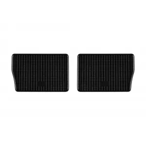 Specific rubber mats suitable for Opel Zafira B after 2005, 7 seats, 6 parts, black