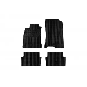 Mochete de cauciuc specifice potrivite pentru Renault Laguna hatchback, wagon după 2007, set de 4 piese, culoare neagră-image-6228749