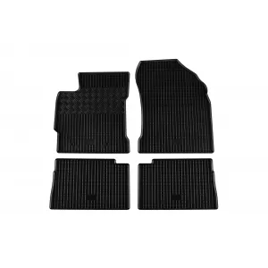 Mats din cauciuc specifice, potrivite pentru Toyota Auris 2012-2018, set de 4 piese, culoare neagră