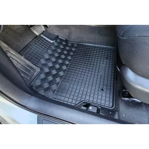 Mănuși din cauciuc specifice, potrivite pentru Toyota Auris, Corolla 2006-2012, set de 5 piese, culoare neagră-image-6228789