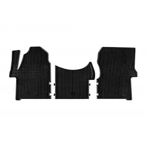 Mănuși de cauciuc specifice, potrivite pentru Mercedes Sprinter 906 2006-2018, Volkswagen Crafter 2006-2016, set de 3 piese, culoare neagră