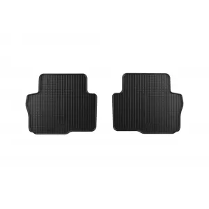 Specific rubber mats suitable for Seat Alhambra, VW Sharan after 2010, 7 seats, 6 parts, black