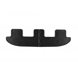 Specific rubber mats suitable for Seat Alhambra, VW Sharan after 2010, 7 seats, 6 parts, black