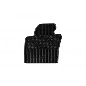 Specific rubber mats suitable for Volkswagen Tiguan 2008-2011, 4-piece set, black color-image-6228830