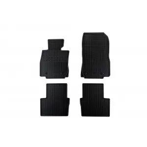 Mochete din cauciuc specifice, potrivite pentru Mazda 2, CX-3 după 2015, set de 4 piese, culoare neagră
