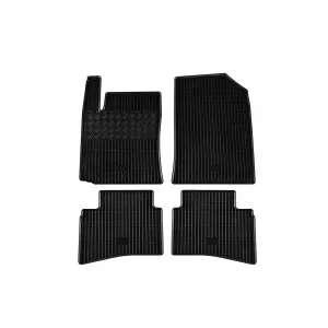 Mochete de cauciuc specifice potrivite pentru Kia Rio, Stonic 2017-2021, după 2021, set de 4 piese, culoare neagră-image-6228951