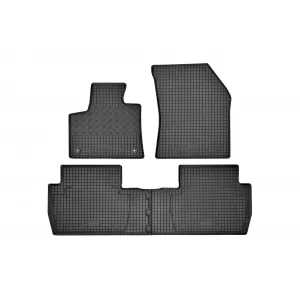 image-20-Specific rubber mats suitable for Peugeot 5008 after 2017, 4-piece set, black color