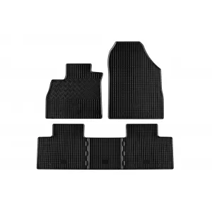 Mochete de cauciuc specifice, potrivite pentru Renault Scenic, Grand Scenic după 2016, set de 5 piese, culoare neagră-image-6229009