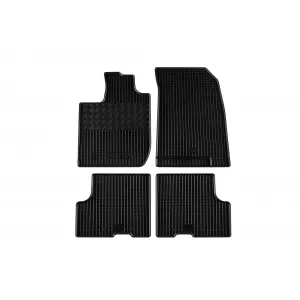Mochete din cauciuc specifice, potrivite pentru Dacia Duster după 2018, set de 4 piese, culoare neagră