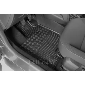 Mochete din cauciuc specifice, potrivite pentru Dacia Duster după 2018, set de 4 piese, culoare neagră-image-6229019