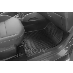 Mochete din cauciuc specifice, potrivite pentru Dacia Duster după 2018, set de 4 piese, culoare neagră-image-6229020