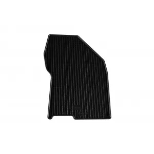 Specific rubber mats suitable for Hyundai Santa Fe 2019-2021, 4-piece set, black color-image-6229080