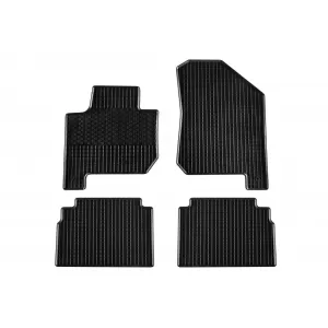Mochete din cauciuc specifice, potrivite pentru Kia Soul EV după 2014, set de 4 piese, culoare neagră