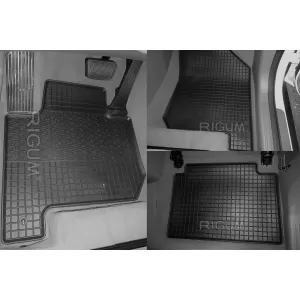 Mochete din cauciuc specifice, potrivite pentru Kia Soul EV după 2014, set de 4 piese, culoare neagră-image-6229099