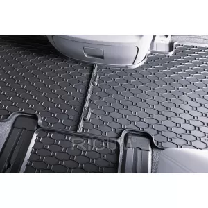 Mănuși de cauciuc specifice potrivite pentru Hyundai Staria rândul doi+trei 7 locuri după 2022, 6 piese, negru-image-6229395