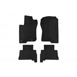 Mochete din cauciuc specifice, potrivite pentru Toyota Land Cruiser 150 5 locuri, 7 locuri după 2009, set de 4 piese, culoare neagră-image-6229423