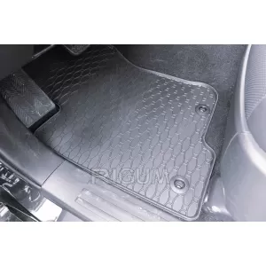 Mochete din cauciuc specifice, potrivite pentru Toyota Land Cruiser 150 5 locuri, 7 locuri după 2009, set de 4 piese, culoare neagră-image-6229426