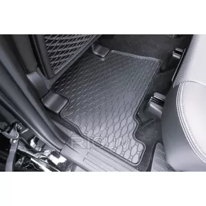 Mochete din cauciuc specifice, potrivite pentru Toyota Land Cruiser 150 5 locuri, 7 locuri după 2009, set de 4 piese, culoare neagră-image-6229428
