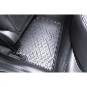 Mochete de cauciuc specifice, potrivite pentru Hyundai Kona, HEV după 2023, set de 4 piese, culoare neagră-image-6229439