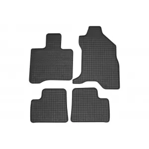Mochete din cauciuc specifice, potrivite pentru Citroen C-zero, Peugeot iON 2010-2020, set de 4 piese, culoare neagră