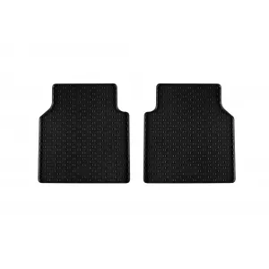 Specific rubber mats suitable for Volkswagen ID.7 after 2024, 4-piece set, black color-image-6229453
