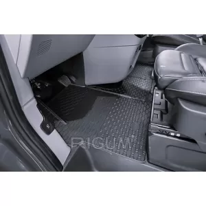 Mochete din cauciuc specifice, potrivite pentru Ford Tourneo Custom, Transit Custom după 2024, Volkswagen T7 Caravelle după 2025, 2/3 locuri, set de 3 piese, culoare neagră-image-6229490