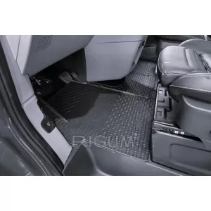 Mănuși de cauciuc specifice potrivite pentru Ford Tourneo Custom, Transit Custom după 2024, Volkswagen T7 Caravelle după 2025, 2 locuri, set de 4 piese, culoare neagră-image-6229500
