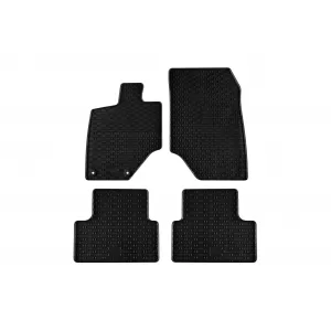 Mochete de cauciuc specifice, potrivite pentru Peugeot 3008 MHeV după 2024, set de 4 piese, culoare neagră