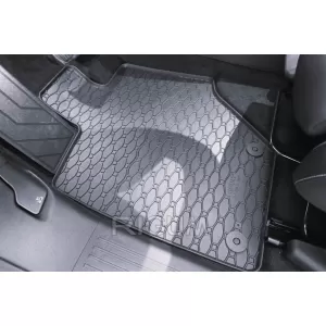 Mochete de cauciuc specifice, potrivite pentru Peugeot 3008 MHeV după 2024, set de 4 piese, culoare neagră-image-6229562