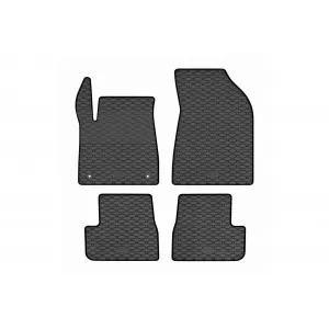 image-21-Specific rubber mats suitable for Citroen C3 after 2025, 4-piece set, black color