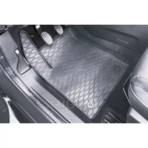 Mochete din cauciuc specifice, potrivite pentru Citroen C3 după 2025, set de 4 piese, culoare neagră-image-6229589
